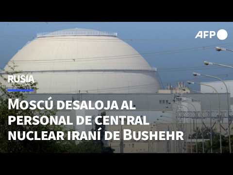 Rusia evacúa a 163 trabajadores de la central nuclear iraní de Bushehr tras ataque