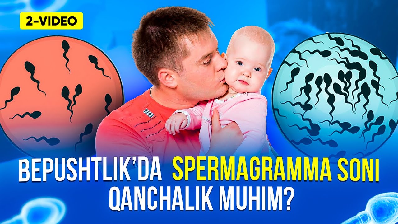 BEPUSHTLIKDA SPERMAGRAMMA SONI QANCHALIK MUHIM?!