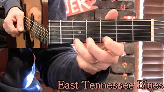 East Tennessee Blues Flatpicking Guitar Lesson! chords
