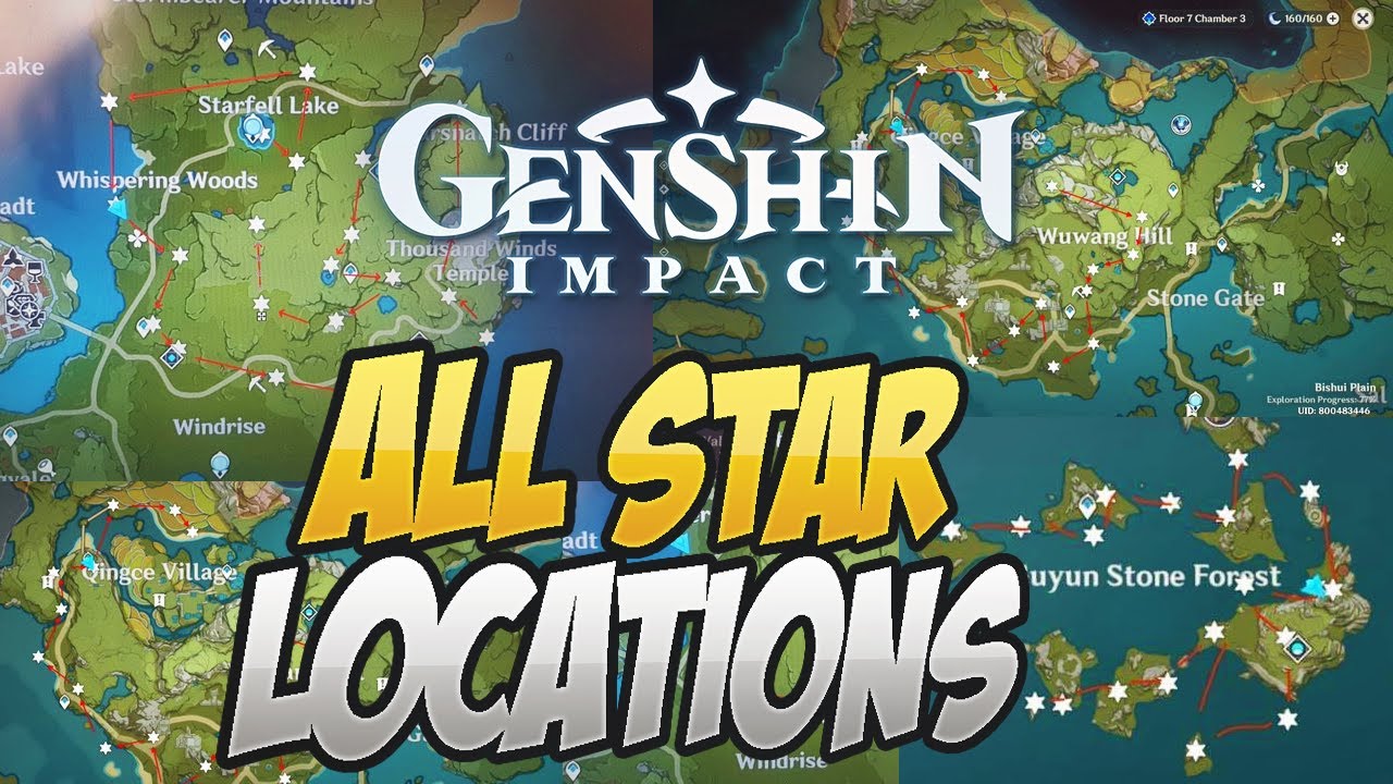 Genshin impact map