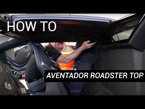 HOW TO | REMOVE/INSTALL AVENTADOR ROADSTER TOP