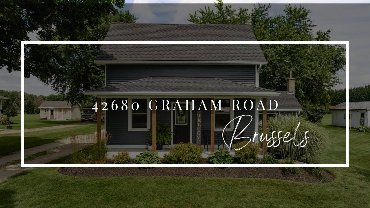Move In Ready Country Property 42680 Graham Road, Brussels Ontario