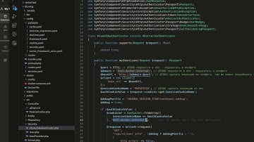 docker symfony Authenticator: Пример авторизации во внешнем в основной ОС из контейнера