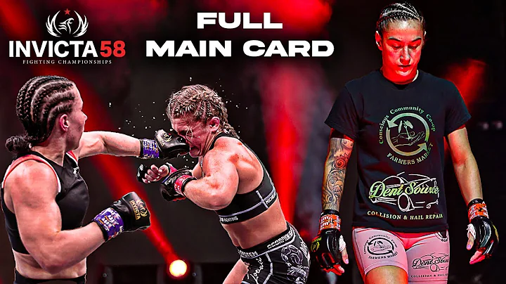 Invicta FC 58 Full Main Card Replay