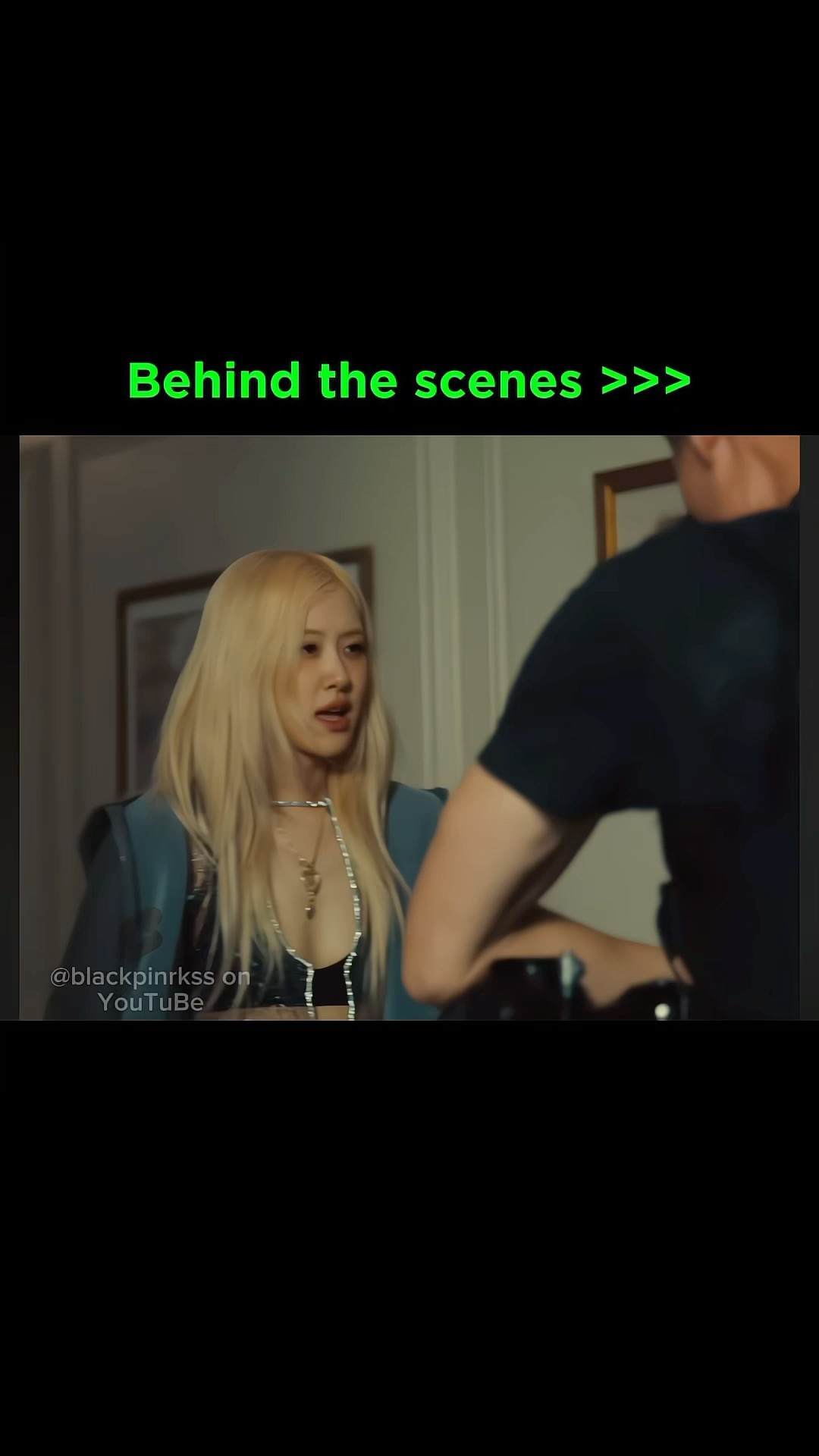 It seems like the scenes in the MV are all real!! ?? #blackpink #rosé