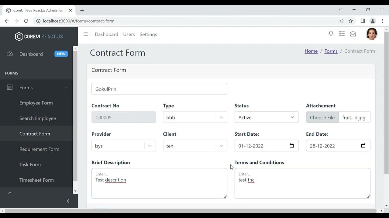 HRMS Dashboard explain video tamil YouTube