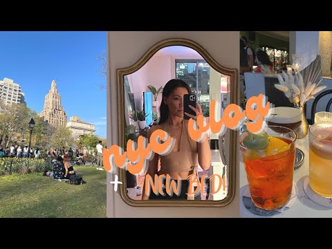 NYC VLOG | park days, dating in nyc, softframe bed review and billini shoe haul!