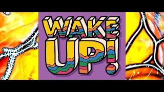 Wake Up! (feat. Kaleta)Purple Disco Machine, Bosq - Music Visualization - Trippy - 4K Resimi