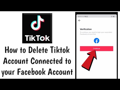 How to Delete Tiktok Account Connected to Facebook Account