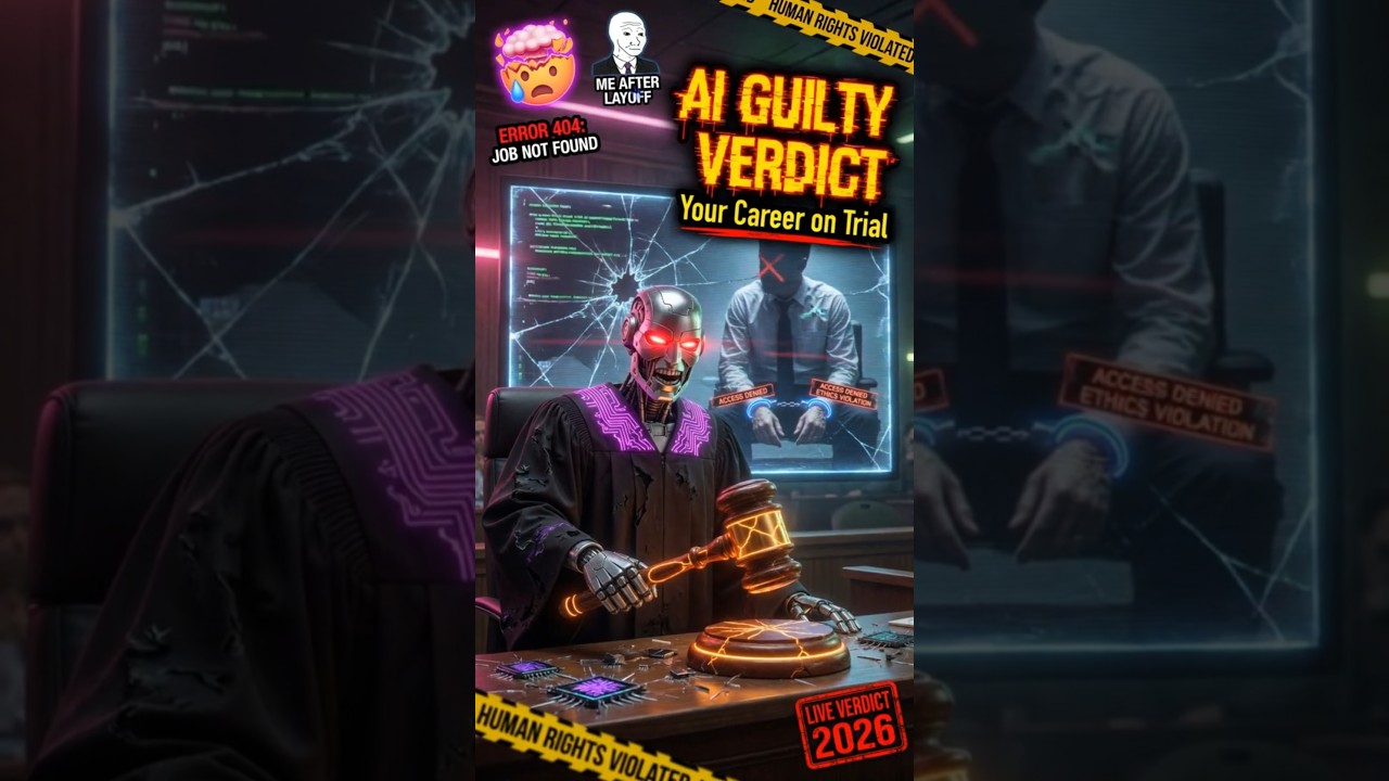AI Guilty Verdict Robot Judge 2026 Sentences Your Career 😂⚖️ The Funniest Self Dev Tool of 2026