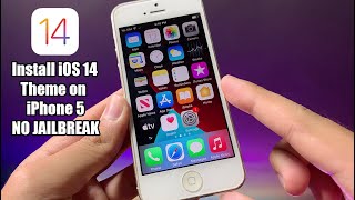 How to Install iOS 14 Theme on iPhone 5 screenshot 2