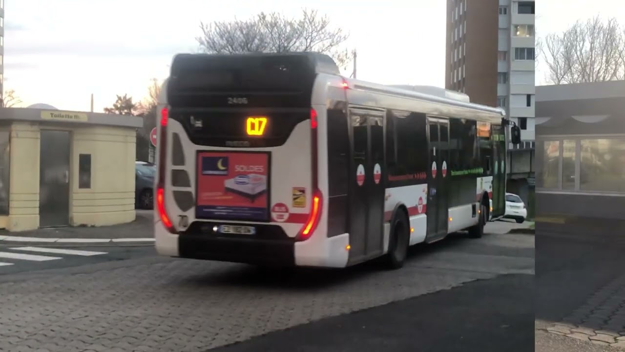 [4K] La Ligne C17 du Réseau TCL.#2