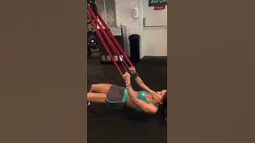 Resistance band negative inverted row