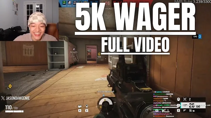 $5,000 RAINBOW SIX SIEGE WAGER ft. Jason, Clix, Ron, Lacy, Yusuf, ItsSpoit, iloveximm