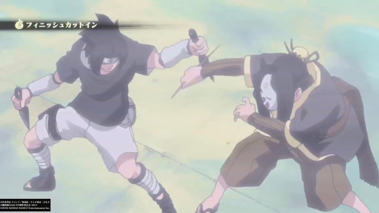 白vsうちはサスケ 少年篇 Naruto ナルト 疾風伝 ナルティメットストーム4 S Rank No Damage Youtube