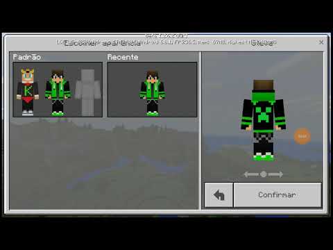 COMO SUA SKIN DO FAZER PARTE DO MINECRAFT