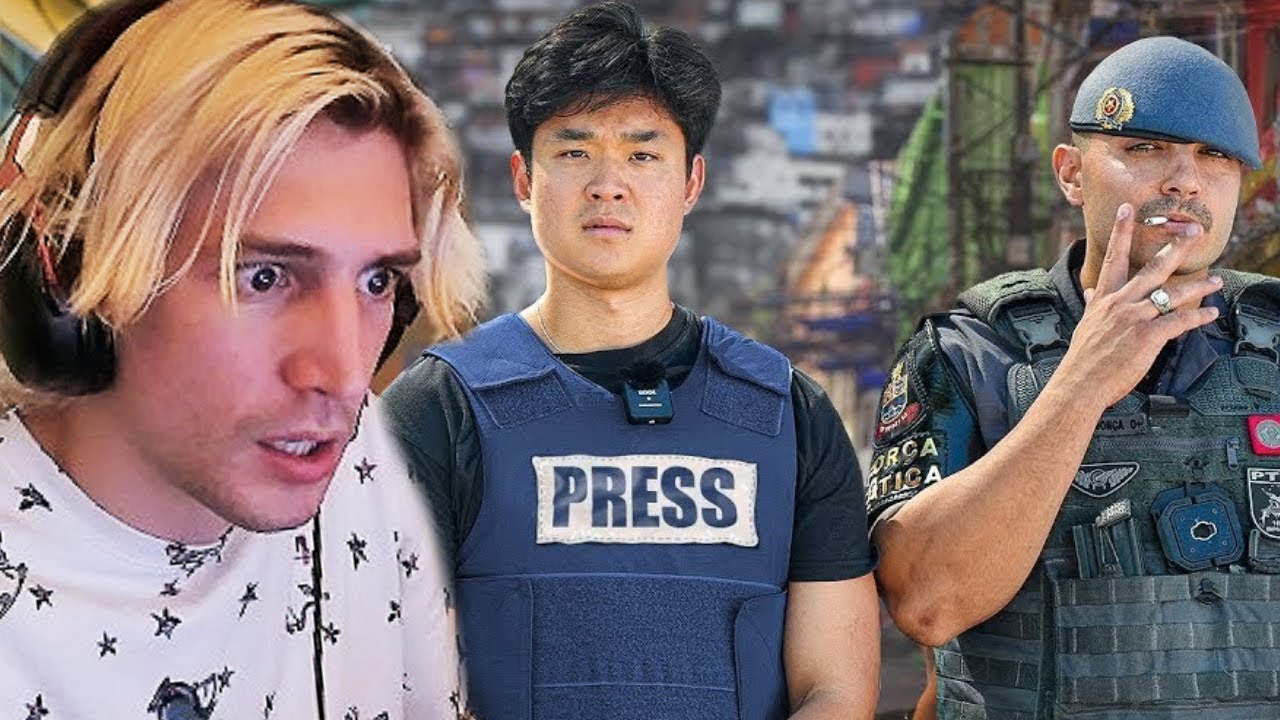 Inside Brazil’s Most Dangerous Slums | xQc Reacts