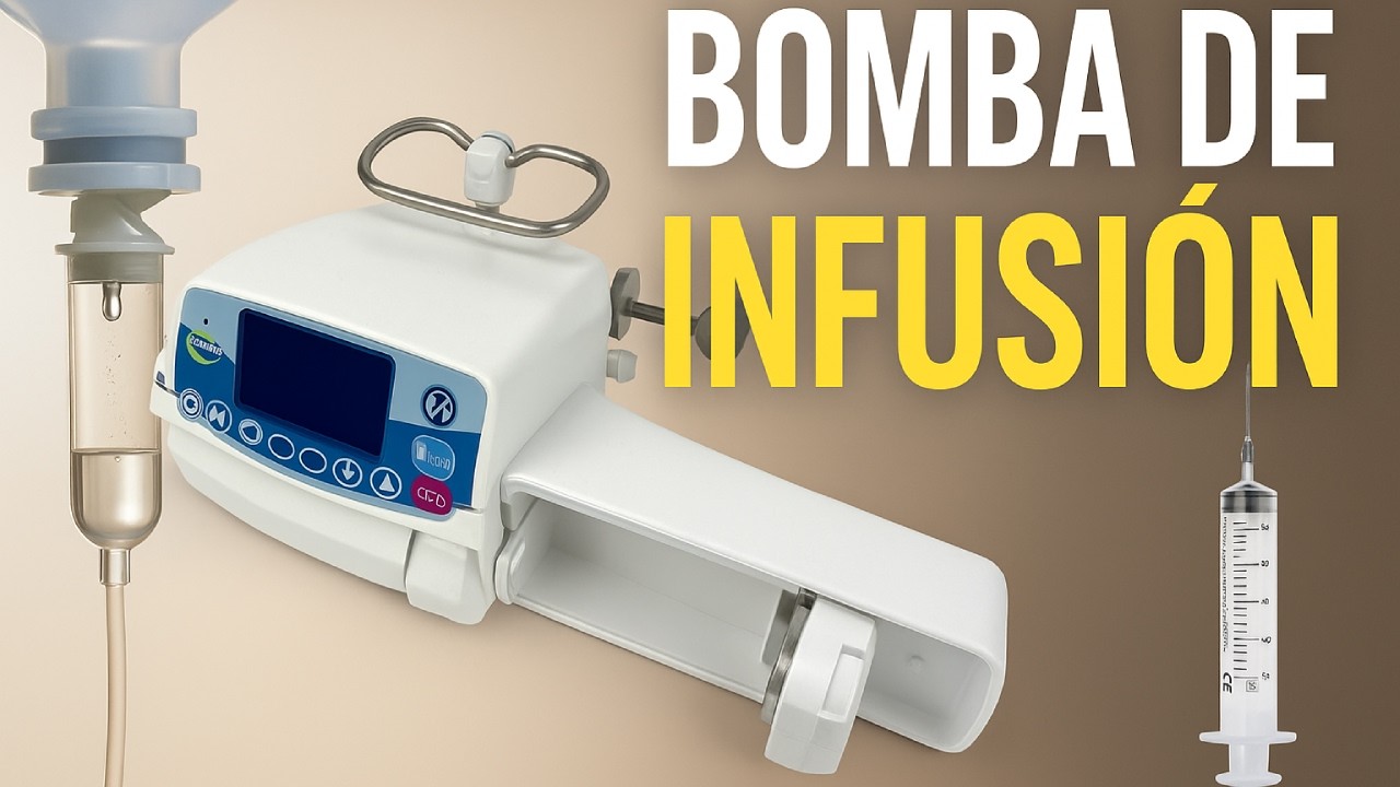 Cómo usar la bomba de infusión Injectomat de FRESENIUS (guía paso a paso)