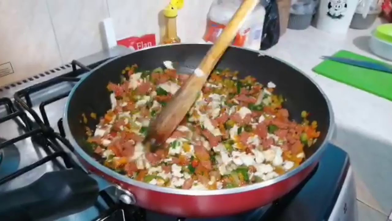 Arroz relleno especial.!!. fácil y rápido.!.✌️