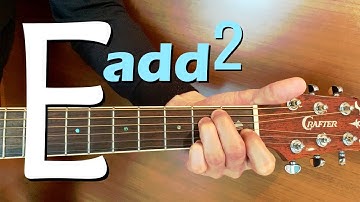 [하루10분 통기타] Eadd2 or Eadd9 코드 소리 & 모양 (초급) Eadd2 or Eadd9 guitar chord lesson- 기타솔져