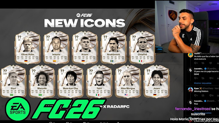 DjMaRiiO REACCIONA A LOS "NUEVOS ICONOS" DE FC 26