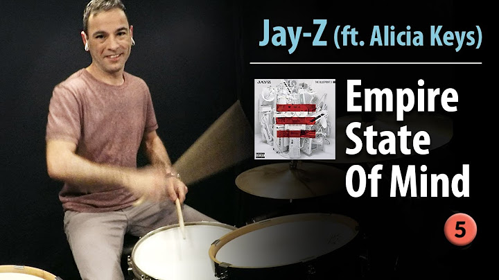 Empire State of Mind Drum Cover version - Drum Cover performance video thumbnail