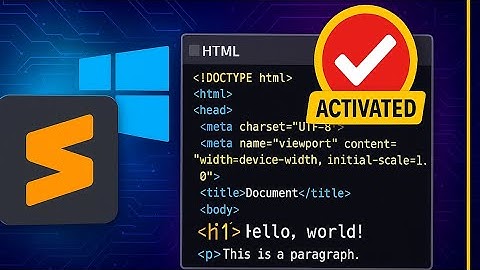 Cómo Descargar, Instalar Y Activar Sublime Text 4 En Windows 💻 Última Versión Completa Paso A Paso 🆓