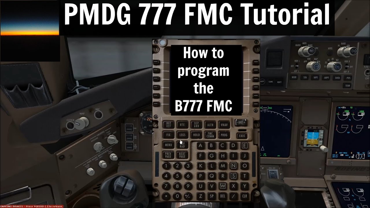 pmdg 777 fmc freeze