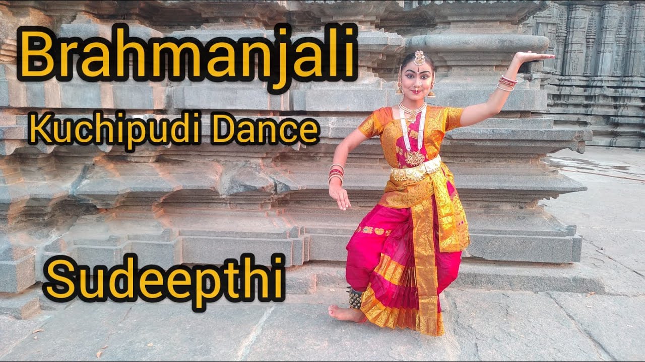 Brahmanjali  Kuchipudi Dance  Sudeepthi  NRITYA SRAVANTHI