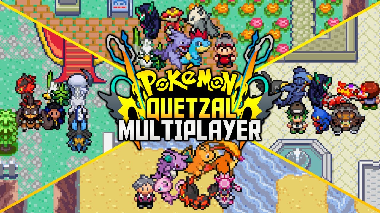 ◓ Pokémon Quetzal Multiplayer: Seus Pokémon te seguindo! 💾 [v0