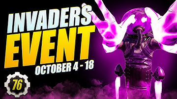 Fallout 76 Invaders from Beyond Event Every Hour for Two Weeks