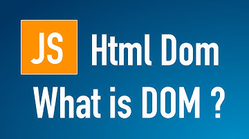 Learn JS HTML Dom In Arabic #01 - What is DOM?