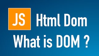Learn JS HTML Dom In Arabic #01 - What is DOM?
