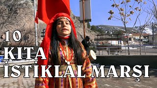 11 Yaşindaki̇ Ceyli̇n, 10 Kita İsti̇klal Marşini Ezbere Okudu