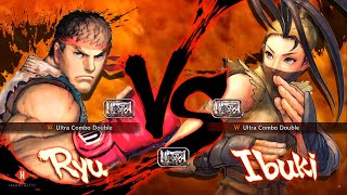 Ultra Street Fighter IV - Ryu vs Ibuki (Difficulty : Hardest)