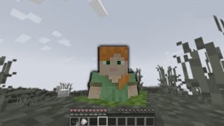 We tried to record my first Minecraft Java experience...