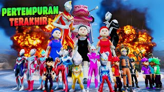 BOBOIBOY KUASA 7 BANTU ULTRAMAN DYNA LAWAN BONEKA SQUID GAME & ULTRAMAN CANTIK JAHAT, GTA 5 ULTRAMAN