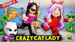 Spying on the CRAZY CAT LADY (Roblox Spy Kids Ep.8)