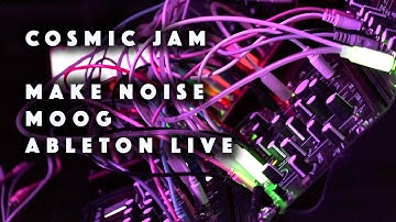 Moog Sound Studio, Make Noise, Ableton Live Ambient Jam