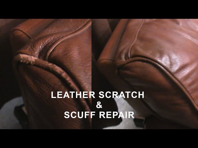 How To Repair Cat & Other Scratches on Leather Material – Von Baer