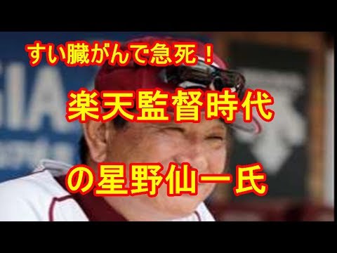 星野仙一さん膵臓がん急死の衝撃!　最期は娘２人に抱きかかえられ