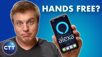 HANDS FREE ALEXA on iPhone and Android Alexa App
