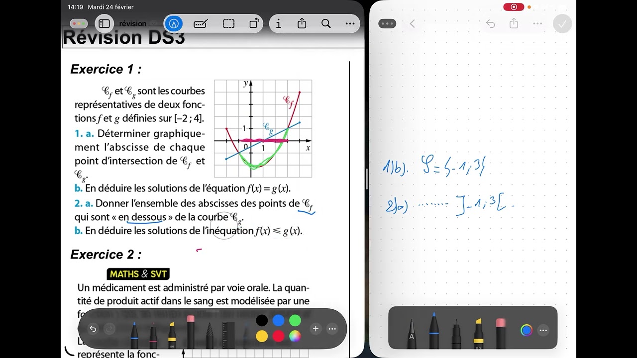 Révision DS secondes - Exo 1