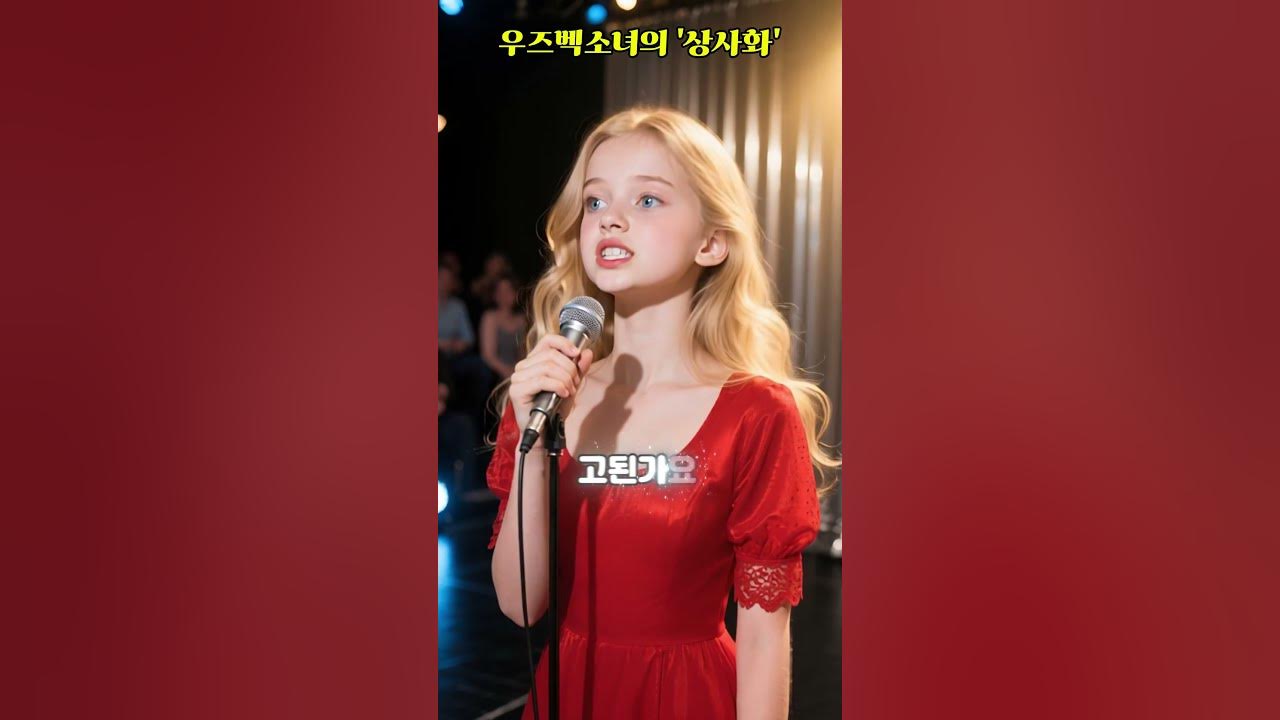 우즈벡소녀의 상사화 #안예은 #완이화 #립싱크 #AI