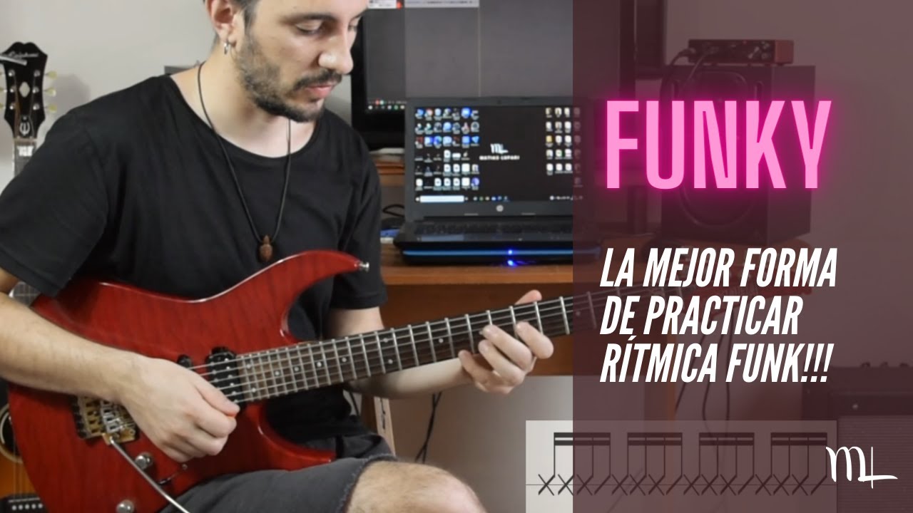 Rítmica FUNK!!! | Ejercicio práctico de SEMICORCHEAS | Matias Lupari