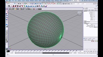 Autodesk Maya Tutorial - how to create a polygon
