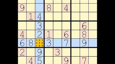 How to Solve New York Times Sudoku Hard April 25, 2023