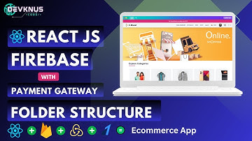 Build Ecommerce App with React And Firebase | Folder Structure | React Projects For Beginners #3