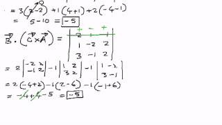 Vector Triple Products -