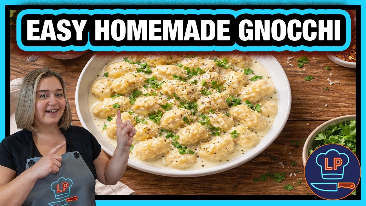 Простой рецепт сливочных сырных ньокки | Идеальный ужин в будний вечер.